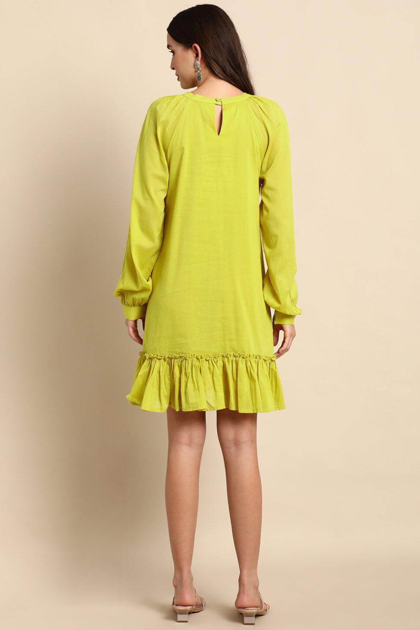 Zesty Lime Drop Dress