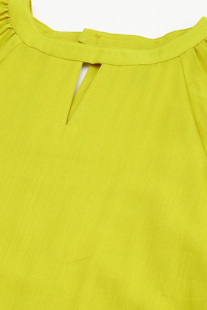 Zesty Lime Drop Dress