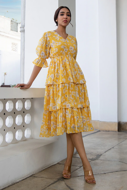 Summer Sunshine Layered Dress