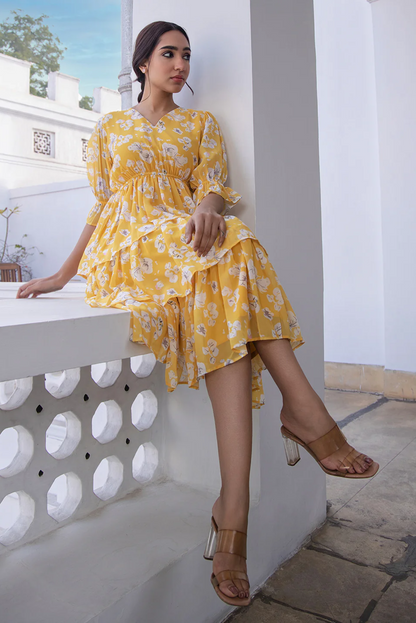 Summer Sunshine Layered Dress