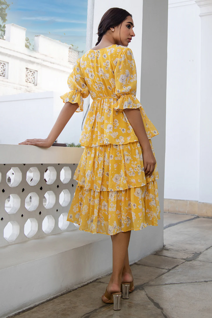 Summer Sunshine Layered Dress