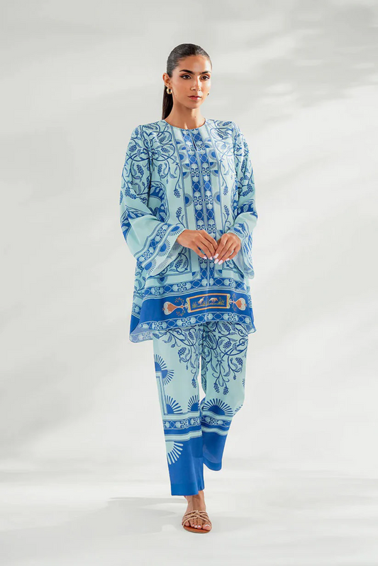 Royal Oriental Print Coord Set