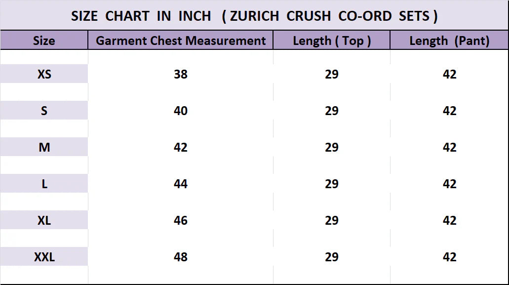 Mint Green Zurich Crush Coord Set