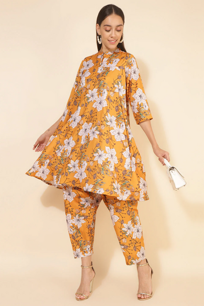 Amber Moss Floral Coord Set